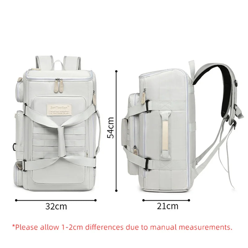 Large Capacity Gym Bag Travel Backpack Wet Dry Separation Shoulder Bags Outdoor Sports Backpacks Yoga Fitness Training Bags Pack by Scione / Dropshipman