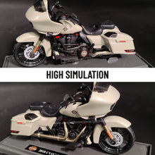 1:18 Harley-Davidson Mini Moto Replica 2018 CVO Road Glide Scale Motorcycle Model Collectible Home Office Miniature Man Toy Gift by Maisto