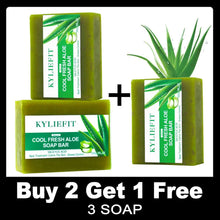 Aloe Vera Whitening Soap, Remove Acne, Spots, Skin Radiant, Improve Skin Luster, Vegan Bath Wash for All Skin Types, 200g