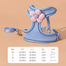 Flower Pattern Chest Strap for Dogs & Cats by Zopi Dropshipping