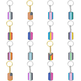 Asexual Rainbow Bisexual pride Transgender pride Demisexual Pride Key Ring Lapel Pin Brooches Pins Flag badge Brooch Badges by fashioncafee.com