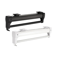 Adjustable Wardrobe Clothing Rail Heavy Duty Pull-Out Closet Valet Rod 25CM Top Mount Wardrobe Hanger Rack Bar Ball Slide by AO Fulfimment Service