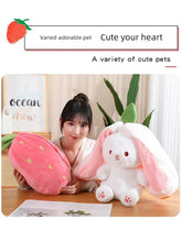 Soothing Transformation Kids Rabbit Little Doll Stuffed Toy by fashioncafee.com