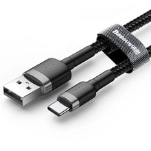 Baseus USB Type C Cable for Samsung S10 S9 Quick Charge 3.0 Cable USB C Fast Charging for Huawei P30 Xiaomi USB-C Charger Wire by fashioncafee.com