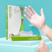 100Pcs Acid Work Safety Disposable Gloves New Food Grade TPE Latex Free Gloves Non-Slip Transparent Cleaning Gloves by fashioncafee.com
