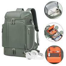 Shoulder bag for women, large capacity leisure outdoor travel bag, dry wet separation, student backpack, computer bag by Macurio / Dropshipman