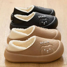 2024 New Waterproof cotton slippers for women in winter, new indoor and household anti-skid warm bag with cotton shoes for men by ARIS ALLEN