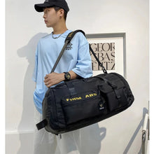 Large Capacity Backpack Handbag Women's Gym Fitness Travel Luggage Tote Big Shoulder Duffle Sports Shoes Bag For Men Suitcases by Dropshipman