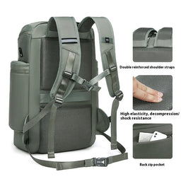 Shoulder bag for women, large capacity leisure outdoor travel bag, dry wet separation, student backpack, computer bag by Macurio / Dropshipman
