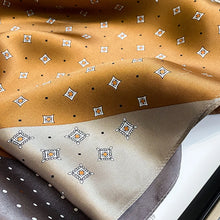 2023 Luxury Brand Silk Scarf Square Women Shawls And Wraps Office Small Hair Neck Hijabs Kerchief Foulard Ladies Scarves 70*70cm by RUNMEIFA