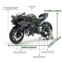 1:9 Ninja H2R Unique Motorcycle Model: Ideal Gift for Young Adults, Great for Romance, Friendship, Men's Birthday. by XMD