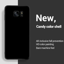 For Samsung S7 Edge Case Matte Silicone Back Cover For Samsung Galaxy S7 Phone Cases For Samsung S7 Edge Fundas Coque