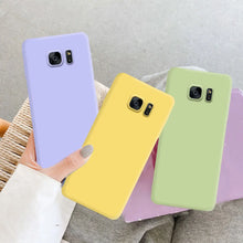 For Samsung S7 Edge Case Matte Silicone Back Cover For Samsung Galaxy S7 Phone Cases For Samsung S7 Edge Fundas Coque