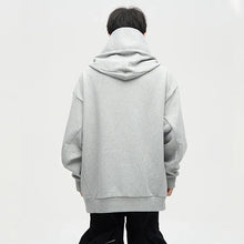 Autumn Ninja Streetwear Turtleneck Hoodies For Men Letter Embroidered Hip Hop Fashion Sweatshirts Y2K Vintage Fleece Hoody by fashioncafee.com