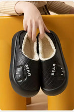 2024 New Waterproof cotton slippers for women in winter, new indoor and household anti-skid warm bag with cotton shoes for men by ARIS ALLEN