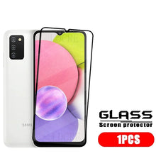 4Pcs For Samsung A03S Glass Samsung Galaxy A03S Tempered Glass 9H Protective Full Cover Glue For Screen Protector Samsung A03S