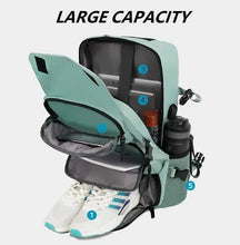 New Women Travel Backpack Waterproof 15 Inch Business Laptop Backpack with Shoe Bag USB Charging Port Hiking Camping Backpack by Dropshipman