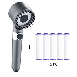 3 Modes Shower Head High Pressure Showerhead Portable Filter Rainfall Faucet Tap Bathroom Bath Home Innovative Accessories by fashioncafee.com