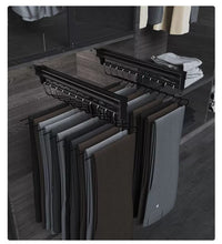 Adjustable Wardrobe Clothing Rail Heavy Duty Pull-Out Closet Valet Rod 25CM Top Mount Wardrobe Hanger Rack Bar Ball Slide by AO Fulfimment Service