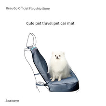 Beaugo Car Pet Mat Co-Driving Front Row Dog Car Seat Cushion Dog Car Handy Gadget Anti-Dirty Car Dog Mat by fashioncafee.com