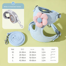 Flower Pattern Chest Strap for Dogs & Cats by Zopi Dropshipping