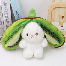 2024 New Bunny Plush Toy Cute Fruit Rabbit Stuffed Animals Transform Cuddly Bunny Plushie Doll for Kids Birthday Gift by DSers
