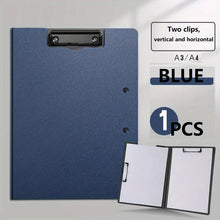 1pc A4 File Folders, Documents Organizer, Clipboard With Cover, Paper Folder For Business & School, Stationery & Office Supplies by fashioncafee.com