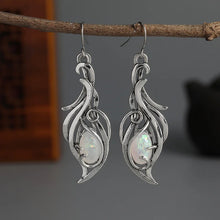 Bohemian Opal Dangle Earrings by Infinite Steampunk / Buddify