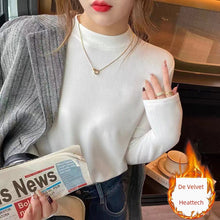 Fleece-Lined Half Turtleneck Top for Women by Zopi Dropshipping