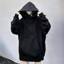 Autumn Winter High Collar Hoodie Pullover Loose Men Coat Tops Harajuku Hiphop Gothic Outwear Streetwear Fleece Hooded Sweatshirt by fashioncafee.com