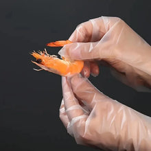 Disposable TPE Gloves 100PCS Kitchen Bathroom Restaurant Camping Travel Waterproof Oil-Proof Household Cleaning Tools by fashioncafee.com / Dsers