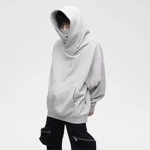 Autumn Ninja Streetwear Turtleneck Hoodies For Men Letter Embroidered Hip Hop Fashion Sweatshirts Y2K Vintage Fleece Hoody by fashioncafee.com