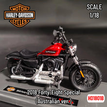 1:18 Harley-Davidson Mini Moto Replica 2018 CVO Road Glide Scale Motorcycle Model Collectible Home Office Miniature Man Toy Gift by Maisto