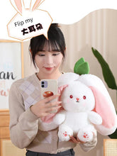 Soothing Transformation Kids Rabbit Little Doll Stuffed Toy by fashioncafee.com