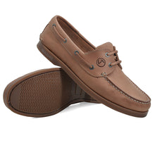 Genuine premium nubuck leather men's Boat Shoe Sunlit by Seajure