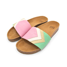 'STRAWBERRY' - Rosa Sandalen in Erdbeerpink, Weiß, Nude, Mint - vegan by Fünve / Buddify