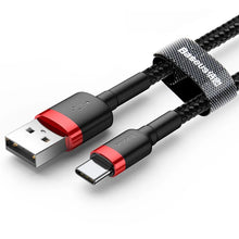 Baseus USB Type C Cable for Samsung S10 S9 Quick Charge 3.0 Cable USB C Fast Charging for Huawei P30 Xiaomi USB-C Charger Wire by fashioncafee.com
