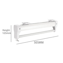 Adjustable Wardrobe Clothing Rail Heavy Duty Pull-Out Closet Valet Rod 25CM Top Mount Wardrobe Hanger Rack Bar Ball Slide by AO Fulfimment Service