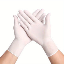 20/50/100PCS Disposable White Nitrile Gloves Household Cleaning Gloves Kitchen Cooking Tattoo Pet Tools Waterproof Latex Free by fashioncafee.com / Dsers