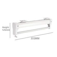 Adjustable Wardrobe Clothing Rail Heavy Duty Pull-Out Closet Valet Rod 25CM Top Mount Wardrobe Hanger Rack Bar Ball Slide by AO Fulfimment Service