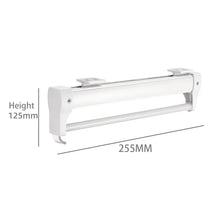 Adjustable Wardrobe Clothing Rail Heavy Duty Pull-Out Closet Valet Rod 25CM Top Mount Wardrobe Hanger Rack Bar Ball Slide by AO Fulfimment Service