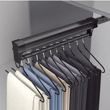Adjustable Wardrobe Clothing Rail Heavy Duty Pull-Out Closet Valet Rod 25CM Top Mount Wardrobe Hanger Rack Bar Ball Slide by AO Fulfimment Service