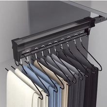 Adjustable Wardrobe Clothing Rail Heavy Duty Pull-Out Closet Valet Rod 25CM Top Mount Wardrobe Hanger Rack Bar Ball Slide by AO Fulfimment Service