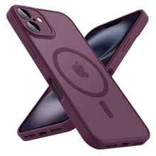 Luxury Frosted Phone Case For iPhone 17 16 15 14 13 12 11 Pro Max Plus 17 Air 16e For Magsafe Matte Transparent Magnetic Cover
