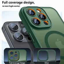 Luxury Frosted Phone Case For iPhone 17 16 15 14 13 12 11 Pro Max Plus 17 Air 16e For Magsafe Matte Transparent Magnetic Cover