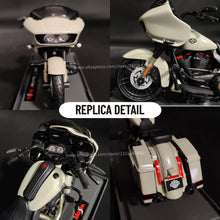 1:18 Harley-Davidson Mini Moto Replica 2018 CVO Road Glide Scale Motorcycle Model Collectible Home Office Miniature Man Toy Gift by Maisto