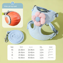 Flower Pattern Chest Strap for Dogs & Cats by Zopi Dropshipping