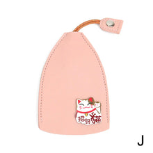 Cute Pull Out Key Case Cartoon Animals Rabbit Cat PU Leather Key Wallets Housekeepers Car Key Holder Case Leather Keychain Pouch by fashioncafee.com