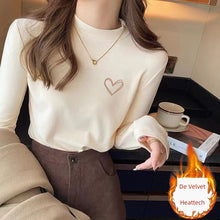 Fleece-Lined Half Turtleneck Top for Women by Zopi Dropshipping