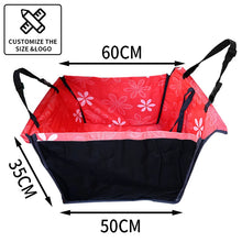 CAWAYI KENNEL Pet Carriers Dog Car Seat Cover Carrying for Dogs Cats Mat Blanket Rear Back Hammock Protector transportin perro by Zopi Dropshipping